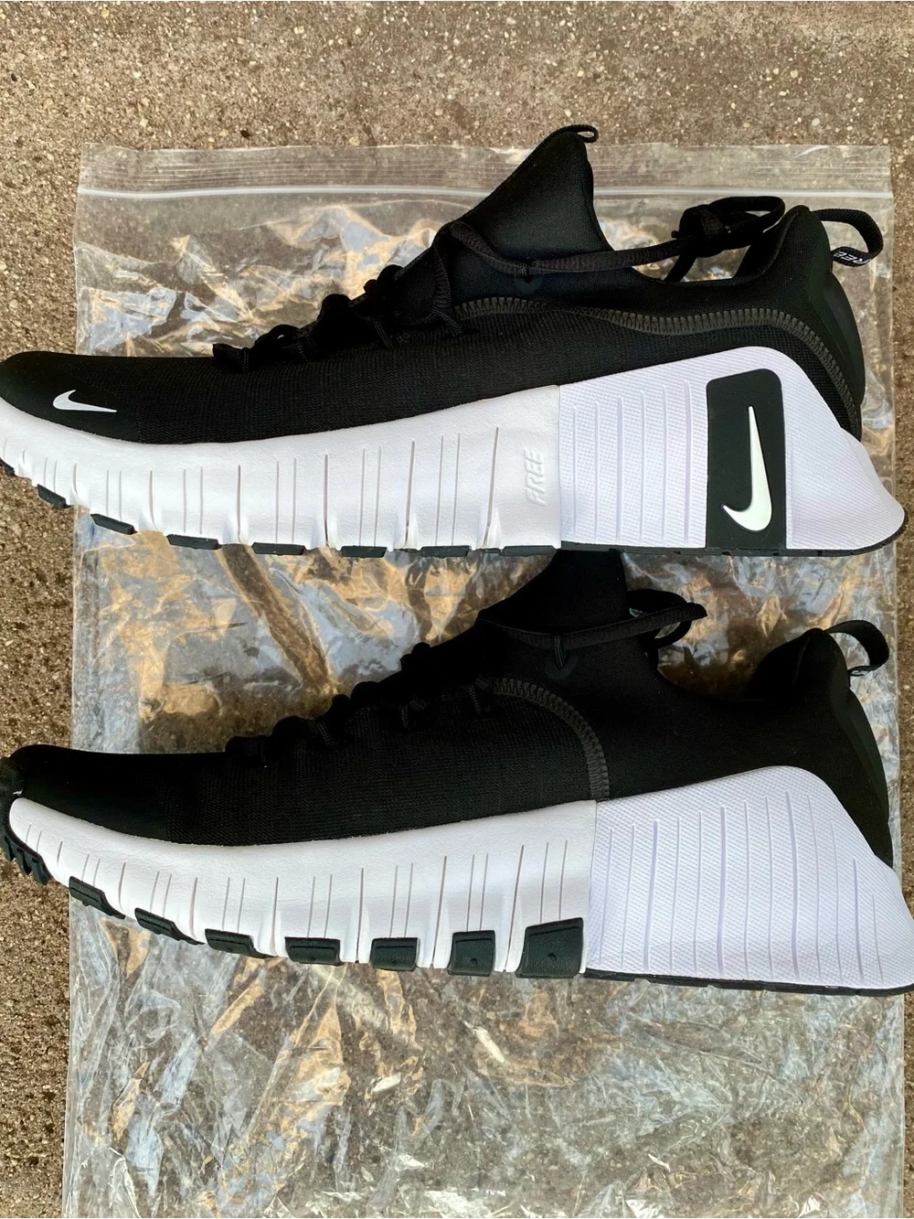 Men’s Nike Free Metcon 6 Workout Shoes size 11.5 Black NWT